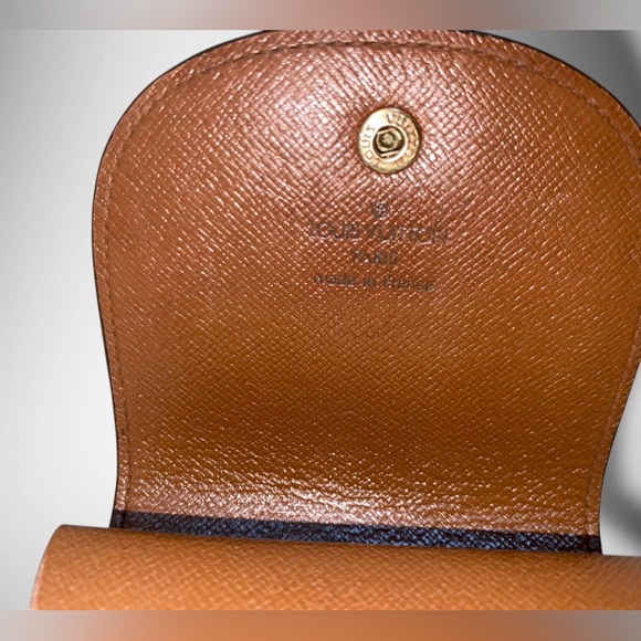 Louis Vuitton Porte Monet Gusee Coin Case Brown Authentic - Picture 8 of 16